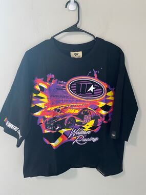NWT Watson Luxe Graphic T-Shirt Streetwear Oversized Cotton Tee Size, Large